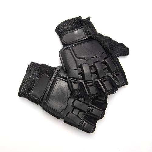 Rękawiczki 1/2 z osłoną plastikową