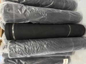 Czarna Siatka ochronna do Paintballa ULTRA 3x100m 