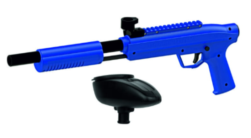 Marker paintbalowy Valken Gotcha dla dzieci z loaderem niebieski.png